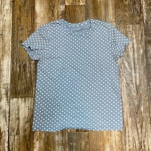 Lucky Brand polka dot tee